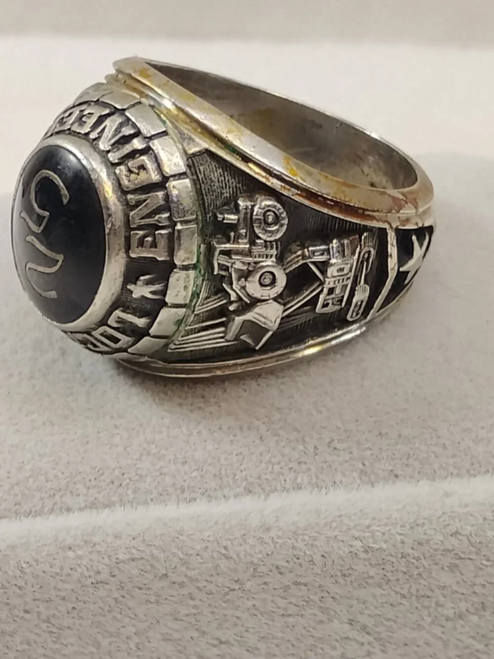 Union Ring 25 Year Jostens Local 138 Engineers 1983 Heavy Equipment READ